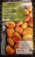 Mängden socker i Goose Fat Roast Potatoes