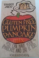 Mängden socker i Gluten free pumpkin pancake mix