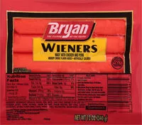 Mängden socker i Chicken & Pork Wieners
