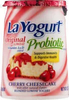 Mängden socker i Probiotic original low fat yogurt cherry cheesecake