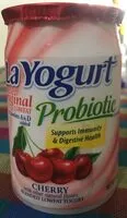 Mängden socker i Probiotic original lowfat yogurt cherry