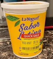 Mängden socker i Plain sweetened yogurt