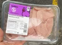 Mängden socker i Medallones de pechuga de pavo