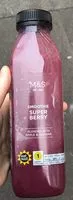 Mängden socker i Smoothie Super Berry