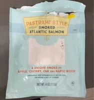 Mängden socker i Pastrami Style Smoked Atlantic Salmon