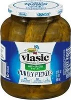 Mängden socker i Kosher Dill Wholes Purely Pickles
