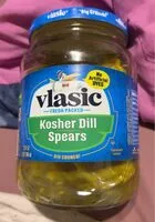Mängden socker i Kosher Dill Spears