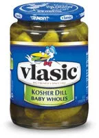 Mängden socker i Kosher dill baby wholes