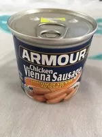 Mängden socker i Saucisse de vienne au poulet
