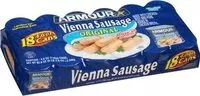 Mängden socker i Vienna Sausage