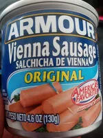 Mängden socker i Vienna Sausage, Original