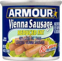 Mängden socker i Vienna Sausage
