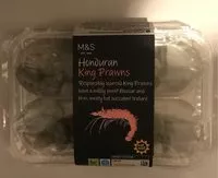 Mängden socker i Honduras King Prawns