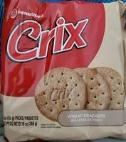 Mängden socker i Crix Wheat Cracker