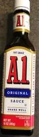 Mängden socker i A1 Original Sauce