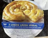 Mängden socker i 5 cheese greek spiral