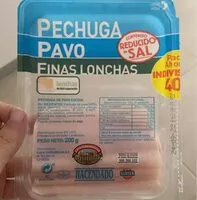 Mängden socker i Pechuga de pavo