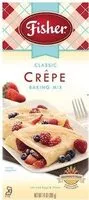 Mängden socker i Classic Crepe Baking Mix