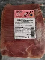 Mängden socker i Jamón serrano familiar