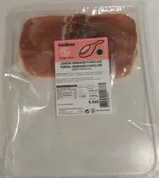 Mängden socker i Jamón serrano familiar