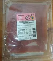 Mängden socker i Jamón serrano familiar