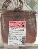 Mängden socker i Jamón serrano familiar