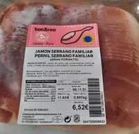 Mängden socker i Jamon serrano