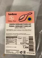 Mängden socker i Jamón serrano