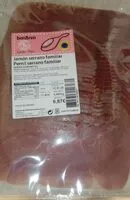 Mängden socker i Jamón serrano familiar