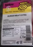 Mängden socker i Burger