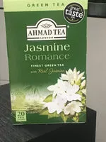 Mängden socker i Ahmad Green Jasmine Tea