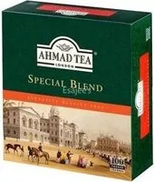 Mängden socker i Ahmad Tea Special Blend 100 Tea Bags 200G