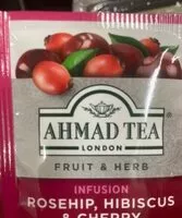 Mängden socker i Rosehip, hibiscus and cherry tea