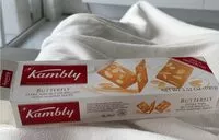Mängden socker i Butterfly extra thin butter biscuits with almond slices