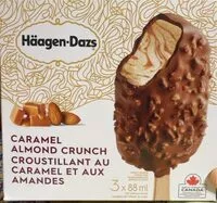 Mängden socker i Croustillant au caramel et sux amandes