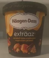 Mängden socker i Caramel Cone Explosion Exträaz Ice Cream