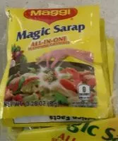 Mängden socker i Magic sarap