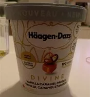 Mängden socker i Divine: Vanille catamel et bretzel