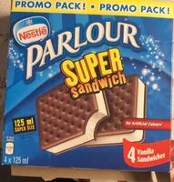 Mängden socker i Parlour Super Sandwich