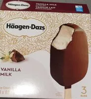 Mängden socker i Haagen-Dazs Vanilla Milk Ice Cream Bars