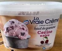 Mängden socker i Creme glacee cerise noire