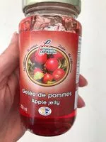 Mängden socker i Gelée de pomme