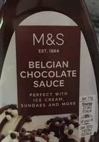 Mängden socker i Belgian chocolate sauce