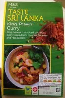 Mängden socker i Curry de crevettes