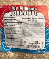 Mängden socker i Flocons d'avoine rapides