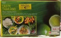 Mängden socker i Thai favourites