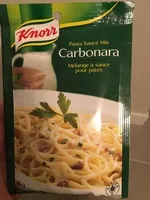 Mängden socker i Sauce Carbonara