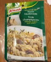 Mängden socker i Mélange sauce pour pâtes Trois champignons