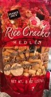Mängden socker i Rice crackers medley