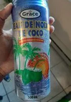 Mängden socker i Eau de noix de coco